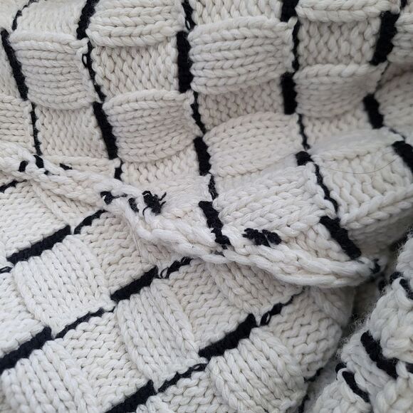 3:1 Phillip Lim Wool & Polyamide Blend Gingham Turtleneck Sample Rare - Picture 4 of 11